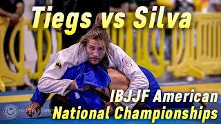 Aaron Tiegs vs Marcos Lopes De Oliveira Silva Jiu Jitsu Black Belt Match