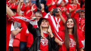 LIVE: Fans treffen vor dem EM-Achtelfinale zwischen Österreich und der Türkei in Leipzig ein