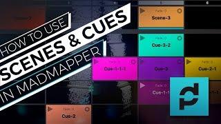 MadMapper Scenes & Cues Projection Mapping Tutorial | Cake Mapping Examples