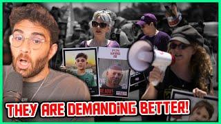 Israeli Protestors Call For End To War | Hasanabi Reacts to Channel 4 News