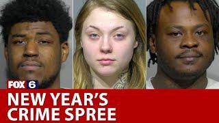 Milwaukee 4-day New Year's crime spree, 3 charged | FOX6 News Milwaukee