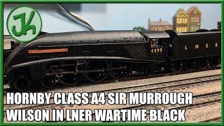 Hornby Class A4 Sir Murrough Wilson in LNER Wartime black livery - Unboxing and Review