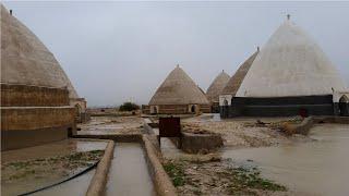 IRAN | Reservoir after rain | City & village sights