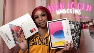 PINKIPAD UNBOXING (10th generation) 2022 + accessories & FIRST impressions 