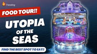 Utopia of the Seas 2024 Food Tour | WATCH BEFORE YOU CRUISE