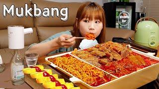 ‍요리 먹방 - 통삼겹김치찜+갓지은밥 한식집밥 끝판왕!! 김치찜엔 소주지 KIMCHIJJIM MUKBANG ASMR EATINGSHOW REALSOUND KOREANFOOD