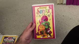 My Barney VHS Collection