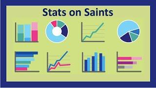 Stunning Stats on Saints - Evidences