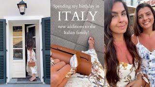 SPENDING MY BIRTHDAY IN ITALY &NEW ADDITIONS TO THE ITALIAN FAMILY | Honestly Alessandra