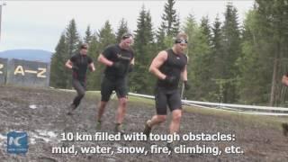 10 km full of challenges! 1,700 join Tough Viking obstacle race in Norway