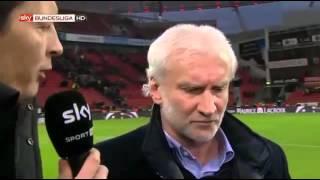 Rudi Völler explodiert