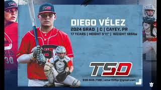 Diego Vélez Baseball Recruiting Video