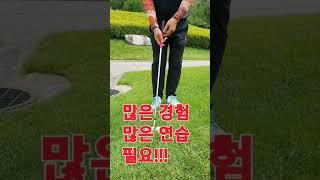초보골퍼 러프에 빠졌을때 #shorts #영웅 #백순이 #백돌이 #주말골퍼 #초보골퍼 #러프 #어퍼로치 #숏게임잘하는방법