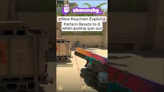 Another bug has been found #cs2 #csgo #keychain #exploit #bug