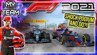 F1 2021 MY TEAM CAREER: FROM LAST TO TOP 3 AND SHOCK DISQUALIFICATION!