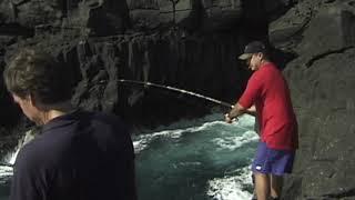 Fishing Tales: Kalaupapa, Moloka`i Shorefishing Action