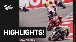 MotoGP™ Race Highlights  | 2023 #IndianGP 