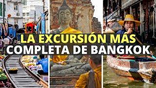 El tour más COMPLETO de BANGKOK: Mercados y Ayutthaya en un día