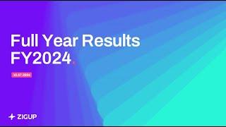 ZIGUP PLC - Full Year Results