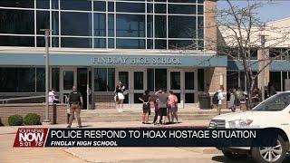 Police respond to hoax hostage situation at Findlay High School