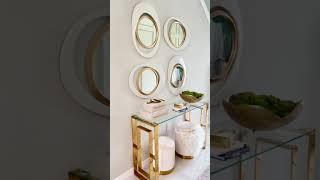 White & Gold = Instant Upgrade! Modern, bold, and seriously stunning.