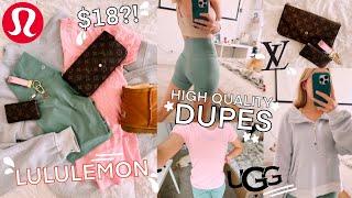 Testing DHGATE Dupes | Louis Vuitton, Lululemon, Ugg, + more!