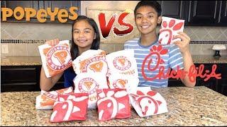 Do POPEYES n CHICK FIL A Chicken Sandwich MATCH? | Toys Academy