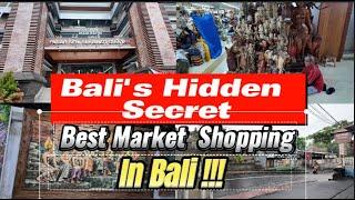 Bali's secret Gem ! Sukawati Art Markets and shopping