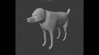 Dog 3D Model