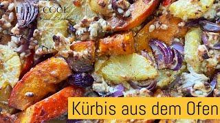 Superschneller Orangen Feta Kürbis