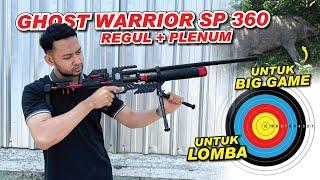 PCP TERBAIK BUAT LOMBA SHOOTING!! GHOST WARRIOR REGUL + PLENUM +LARAS 70CM (JAMINAN KUALITAS SUPER)