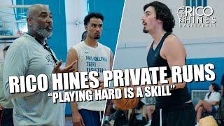 Rico Hines Private Runs : "Playing Hard is a Skill" Jaime Jaquez, Jared McCain, Dan Gafford & More