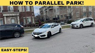 Parallel Parking | How to Parallel Park Perfectly (Step by Step) | Parking tips.#g2test #pass