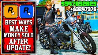 The BEST WAYS To Make Money SOLO After UPDATE in GTA Online! (GTA5 Fast Money)