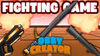 Can you make a GOOD FIGHTING GAME in Obby Creator?