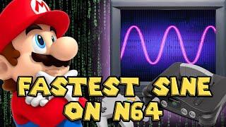 Finding the BEST sine function for Nintendo 64