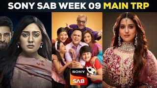 Sony Sab Week 09 MAIN TRP | Vanshaj | TMKOC | Dhruv Tara | Telly Wave News