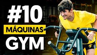 TOP 10 MEJORES MÁQUINAS para GANAR MÚSCULO en el GIMNASIO