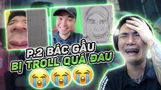 BỊ A E GIA ĐÌNH BÁC GẤU TROLL , BÁC GẤU CẠO ĐẦU KHÔNG CÒN 1 CÔNG TÓC !