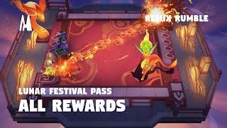 LUNAR FESTIVAL PASS+ ALL REWARDS | TFT SET 10