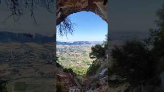 Hiking and exploring a cave in Sicily #nature #italy #explore #trekking #adventure #landscape