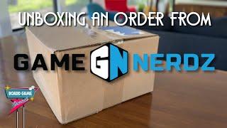 Unboxing an Order from Game Nerdz (Iron Clays!)