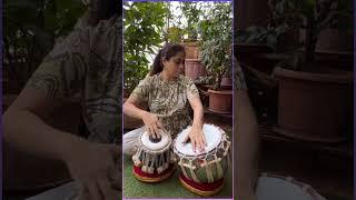 Savani Talwalkar Ji Tabla Solo Snippet #icmtabla #tabla #classical #music #shorts #viral