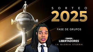 SORTEO FASE DE GRUPOS COPA LIBERTADORES 2025 EN VIVO