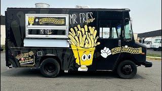 Mr Fries Man #foodtruck by the one & only #elhajcustomfoodtrucksandtrailers