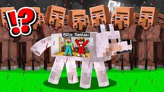 Gruselige Villager Apokalypse vs Billy und Semlaki Weltuntergangs Bunker in HUND in Minecraft!