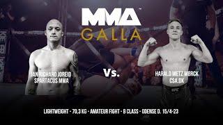 Harald Metz Mørck (CSA.dk) Vs. Jan Richard Joreid (Spartacus MMA)