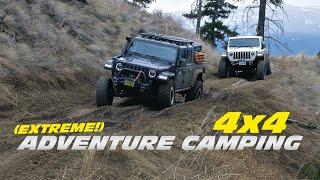 Extreme Overlanding In a Built Jeep Gladiator 4x4 (Epic Off-Road Adventure)