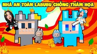 SAMMY VÀ MÈO SIMMY XÂY NHÀ AN TOÀN LABUBU CHỐNG THẢM HỌA TRONG ROBLOX