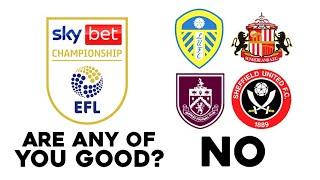 The EFL Championship Title Fight is weird.